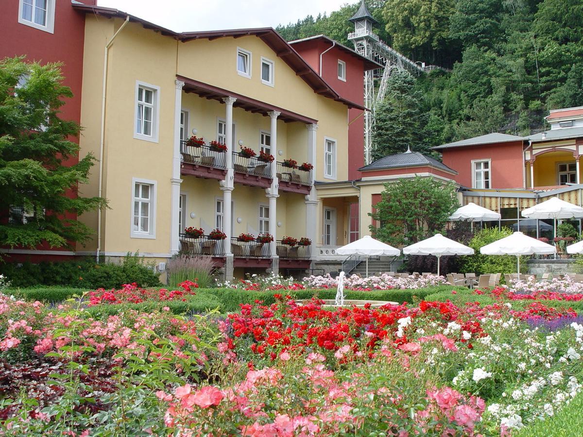 Parkhotel Bad Schandau Mit Spa Kültér fotó