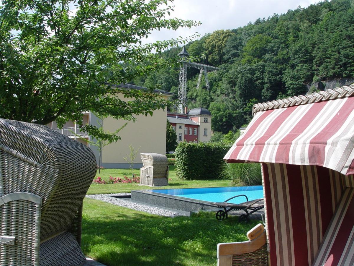 Parkhotel Bad Schandau Mit Spa Kültér fotó