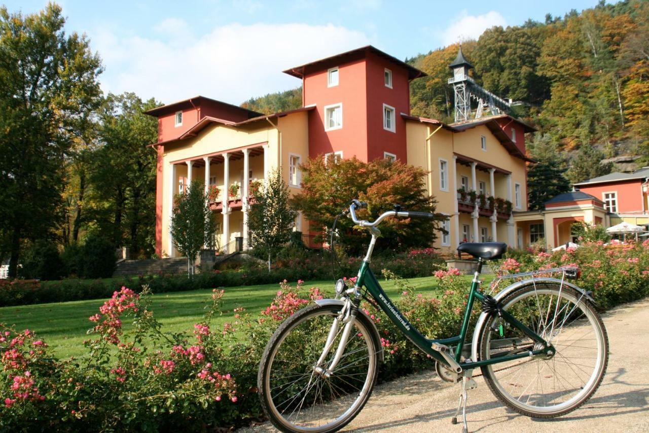 Parkhotel Bad Schandau Mit Spa Kültér fotó